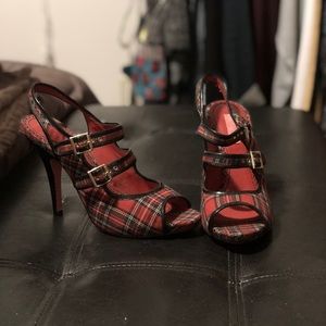 Betsey Johnson strappy heels